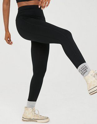 OFFLINE By Aerie Warmup High Waisted Legging | American Eagle Outfitters (US & CA)