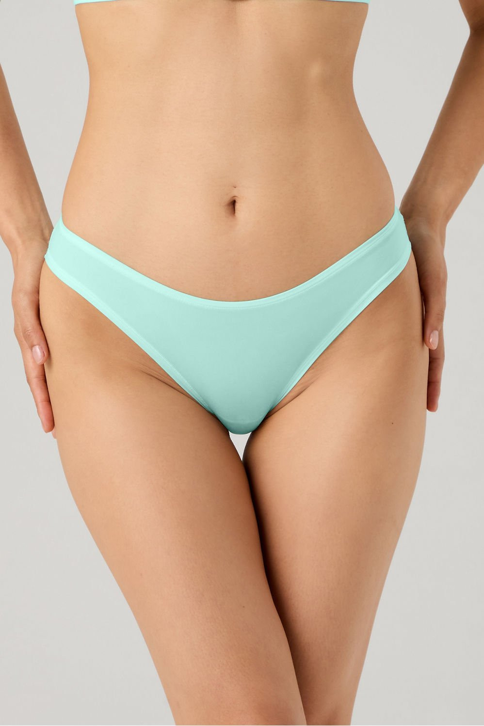 Stretchy Fit Dipped Bikini | Fabletics