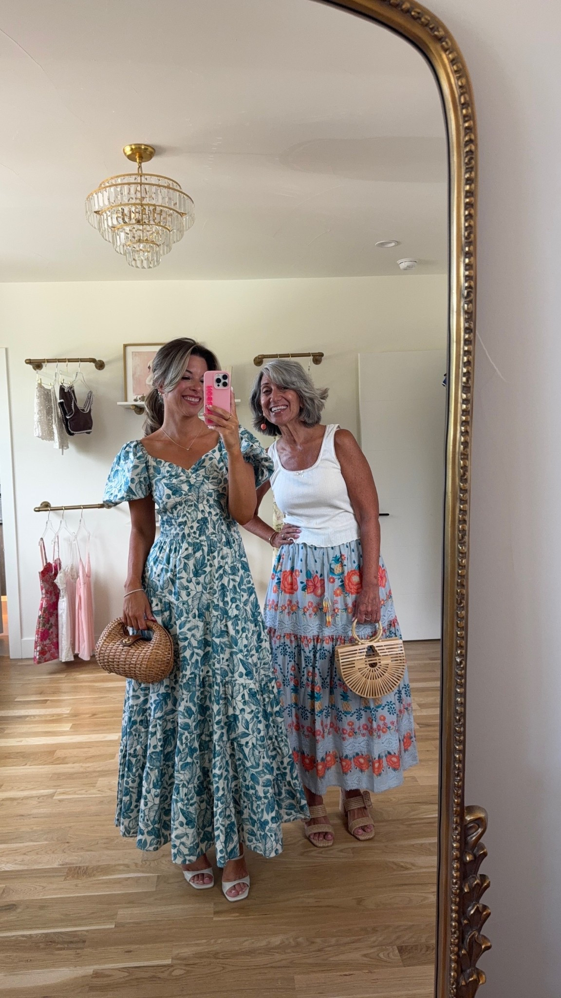 Blue floral puff sleeve maxi dress and white tank with farm Rio floral maxi skirt

Bohme: 20emerson
Electric picks code: emerson20
Revolve code: tulip
Dibs code: Emerson [unbothered bronze]

Wearing my usual small/2 mom wears a medium/8

Wedding guest
Resortwear
Summer event
Beach party
Farm
Rio skirt
Floral maxi dress
Date night 

#LTKWedding #LTKParties #LTKSeasonal