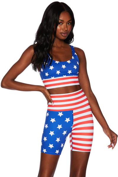 Leah Top Stars & Stripes | Beach Riot