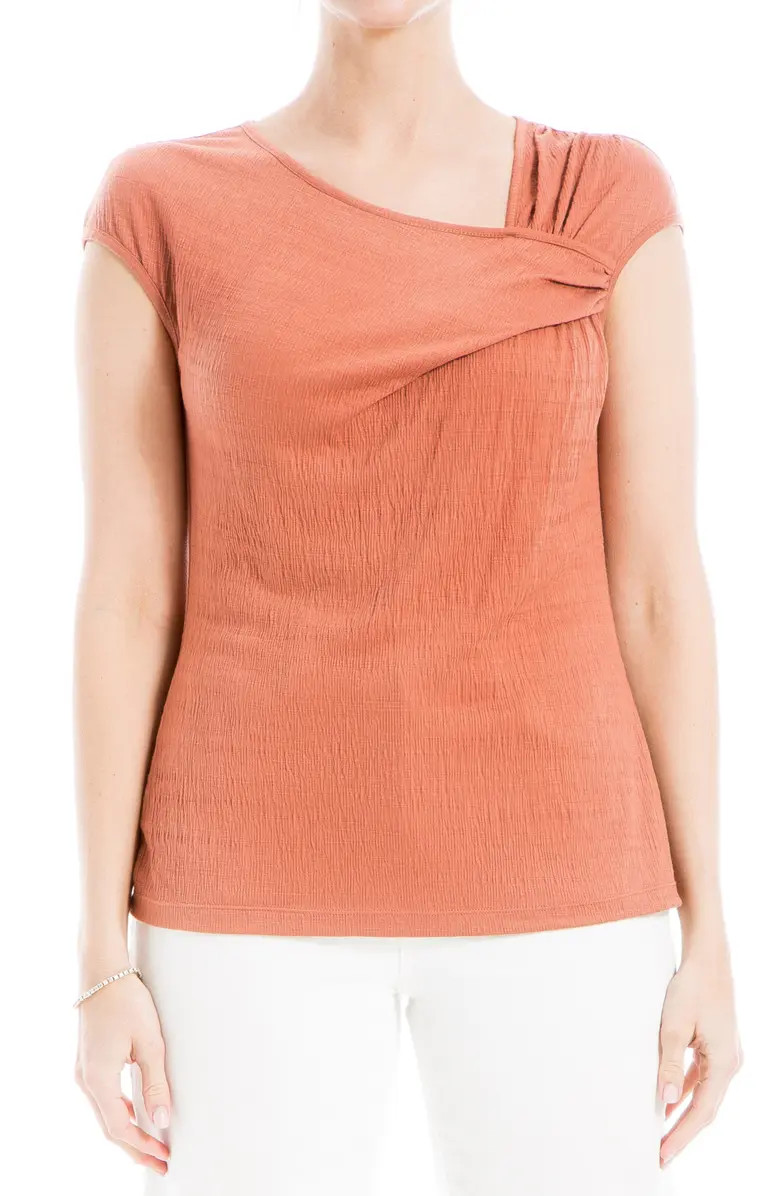 Textured Side Gather Top | Nordstrom Rack