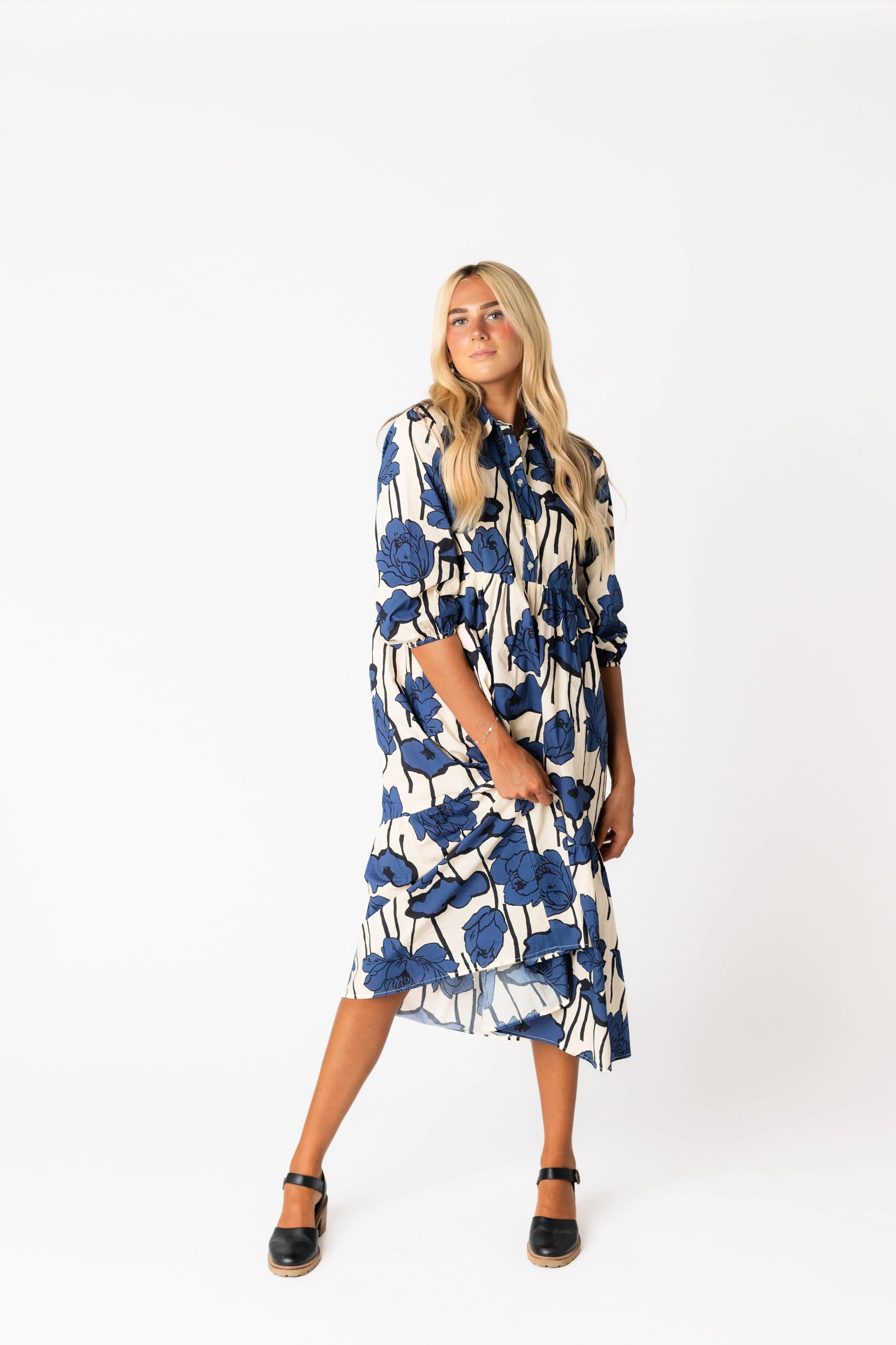 Brass & Roe Janice Button Dress | Called To Surf