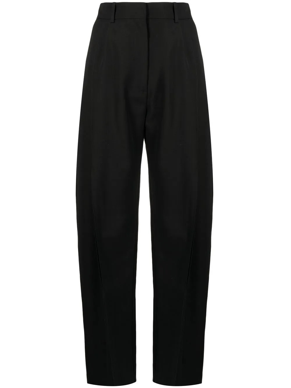 A.W.A.K.E. Mode high-waisted Slit Tapered Trousers - Farfetch | Farfetch Global