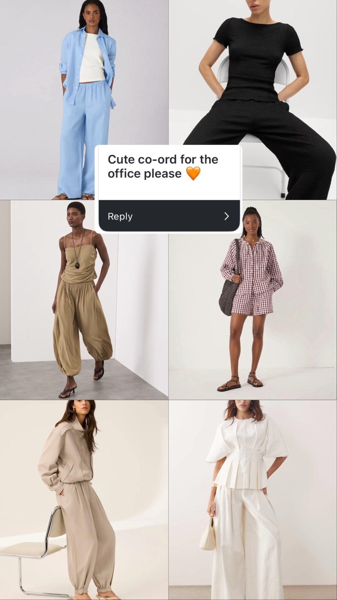 Summer workwear
Spring workwear
Spring co-ord 

#LTKstyletip #LTKspring #LTKworkwear