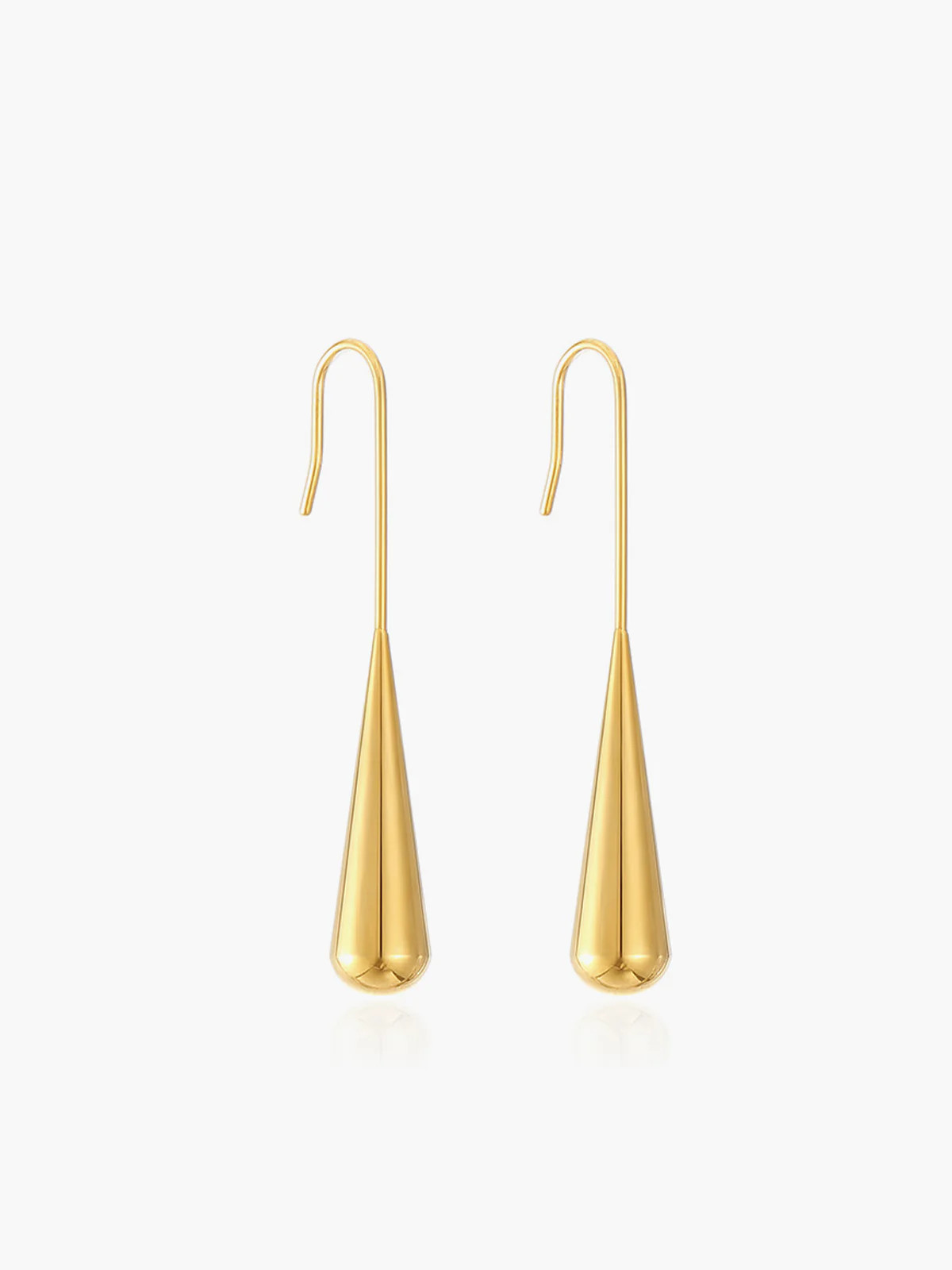 Minimalism Water Drop Pendant Earrings | Commense