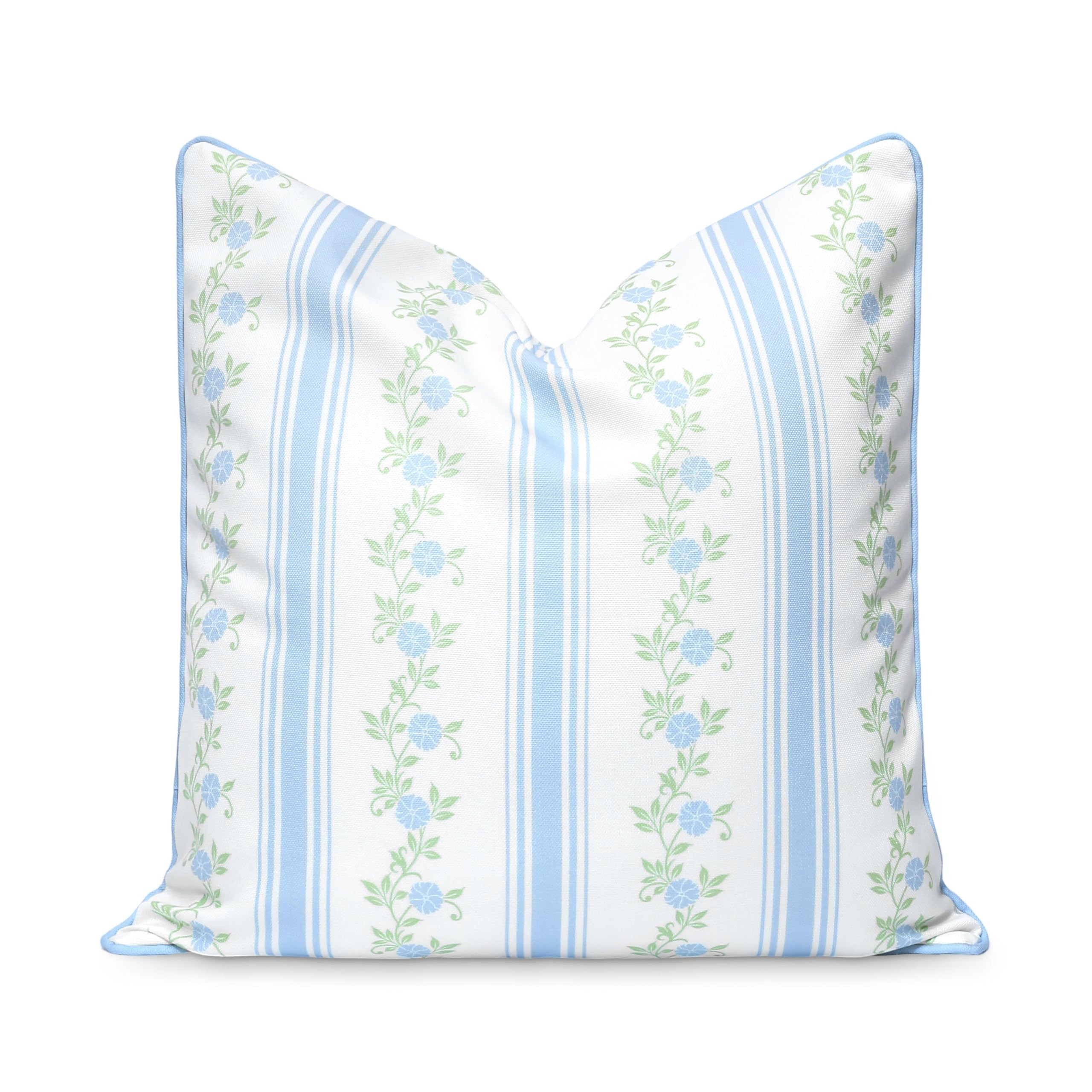 Hofdeco Premium Coastal Patio Indoor Outdoor Throw Pillow Cover Only, 20"x20" Water Repellent for... | Amazon (US)