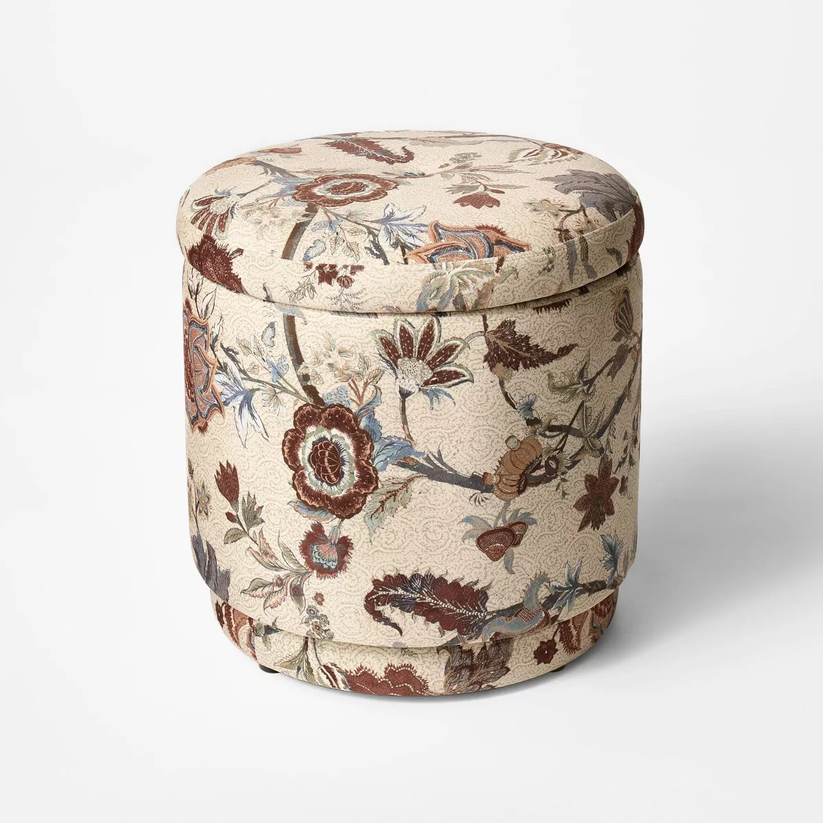 Swivel Storage Ottoman Floral Pattern - Threshold™ designed with Studio McGee | Target