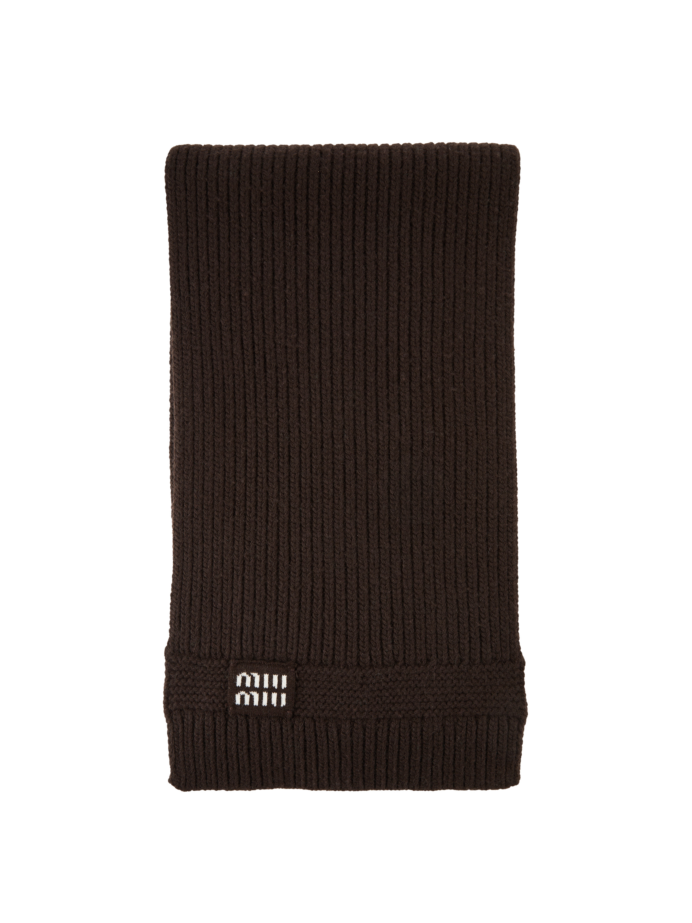 Schal aus Schurwolle und Cashmere Dunkelbraun | one size | 2100007075037 | Unger-Fashion.com