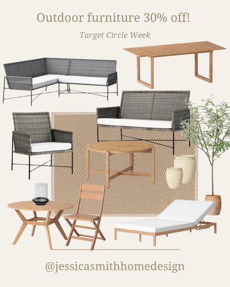 My top picks for outdoor furniture - 30% off during Target Circle Week!

#LTKsalealert #LTKxTarget #LTKhome