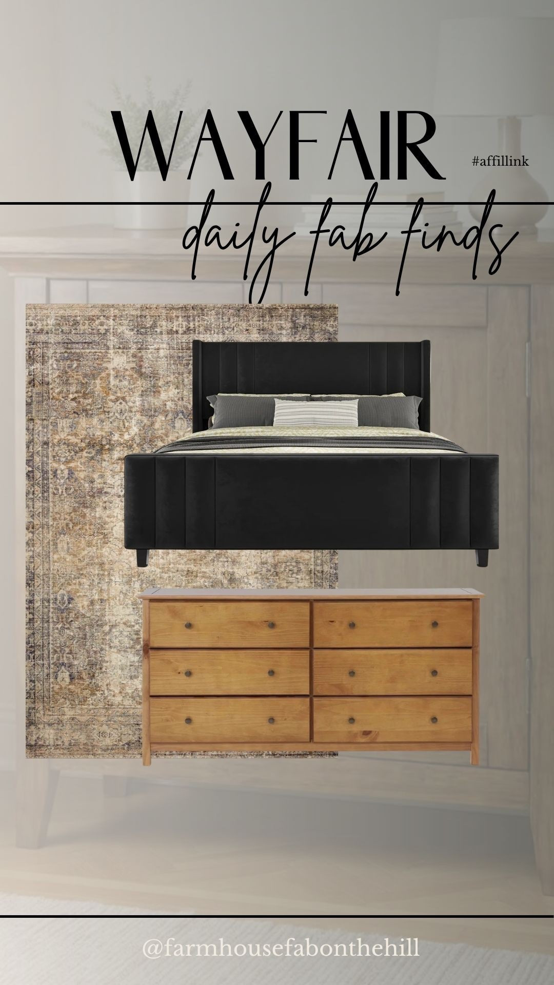 Bedroom refresh / incredible savings up to 70% ofg

Loloi rug, platform bed and dresser. Yes please 

#LTKSaleAlert #LTKHome