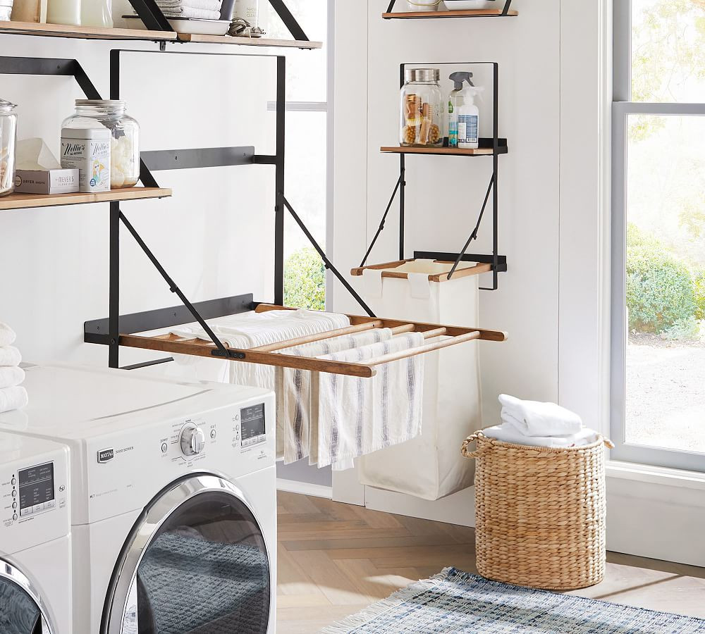 Trenton Laundry Drying Rack | Pottery Barn (US)