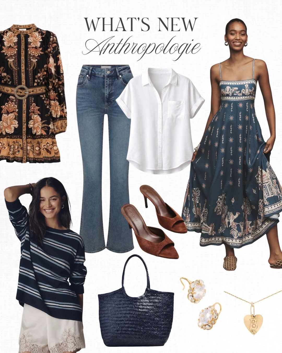 New finds I’m loving from @anthropologie! So many cute dresses to choose from if you have a vacation coming up anytime soon🤍

#anthropartner