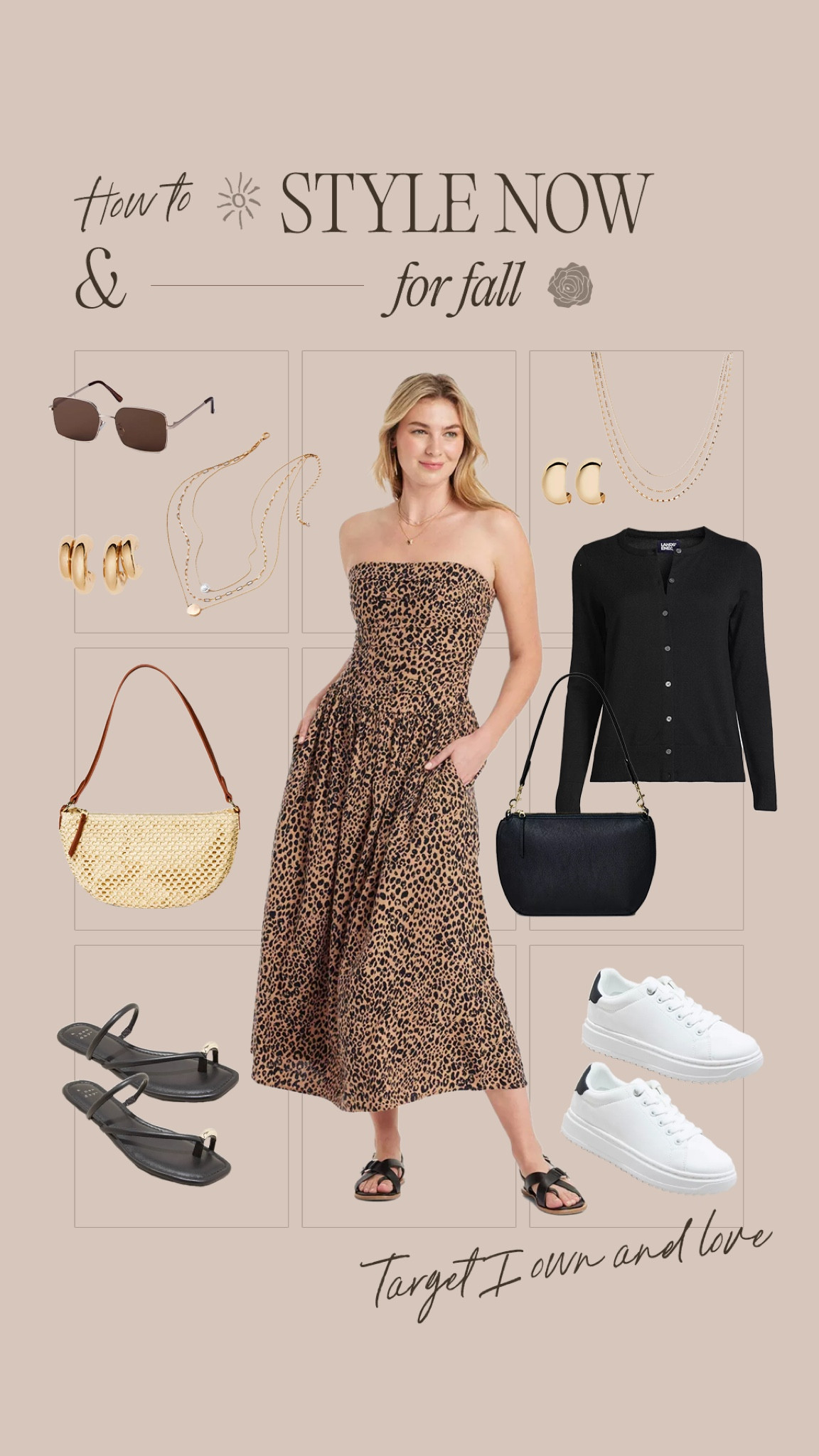 One of my current fave target dresses and how I would style now & into fall🤎 #target #fall #style 

#LTKSeasonal #LTKSaleAlert #LTKMidsize