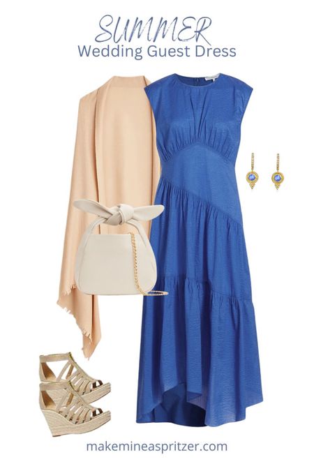 Loving the bright blue of this Frame dress … for summer and summer weddings. 💙

#LTKwedding #LTKstyletip
