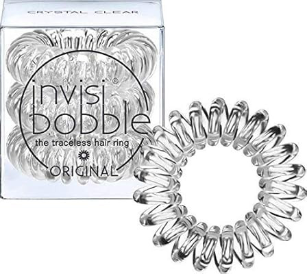 invisibobble Original Traceless Spiral Hair Ties with Strong Grip, Non-Soaking, Hair Accessories ... | Amazon (US)