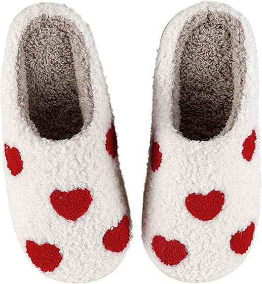 Mens Womens Slippers,Cute Comfy Bedroom Slippers For Women,Home Slippers House Slippers,Ladies Fu... | Amazon (US)