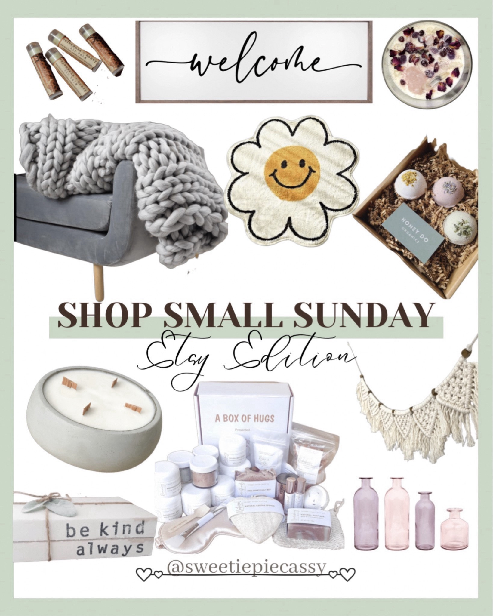 Etsy: Small Business Sunday 🤍 

Here are some amazing (and affordable) pieces that are great additions to your home… and yourself! Everything from decor, candles, personalized boxes, hand made blankets… and a touch of Halloween & Fall goodies! Plus, you get to support a bunch of amazing smaller artists! Make sure to check out my ‘Gift Guide’ for more of my seasonal favourites!💫

#LTKcanada #LTKautumn #LTKstyletip