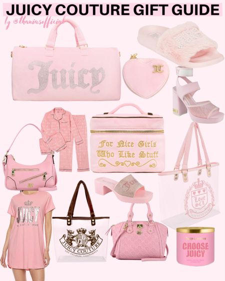 A very juicy gift guide ✨💕 #juicycouture #girlygiftguide #pink 

#LTKCyberweek #LTKHoliday #LTKGiftGuide