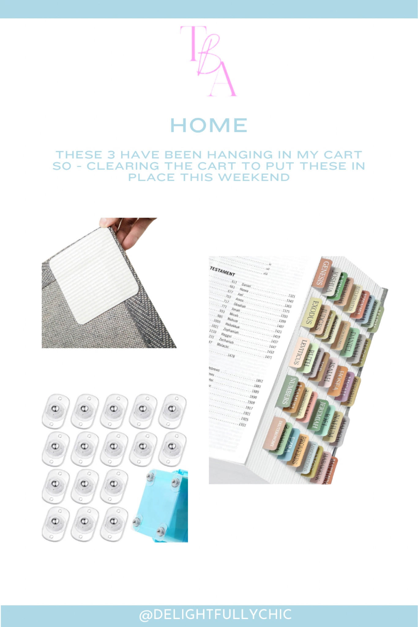 Home accessories 
Kitchen gadgets 
Bible tabs 

#LTKhome #LTKfindsunder50 #LTKsalealert