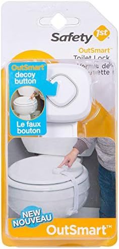 Safety 1st OutSmart Toilet Lock, White | Amazon (US)
