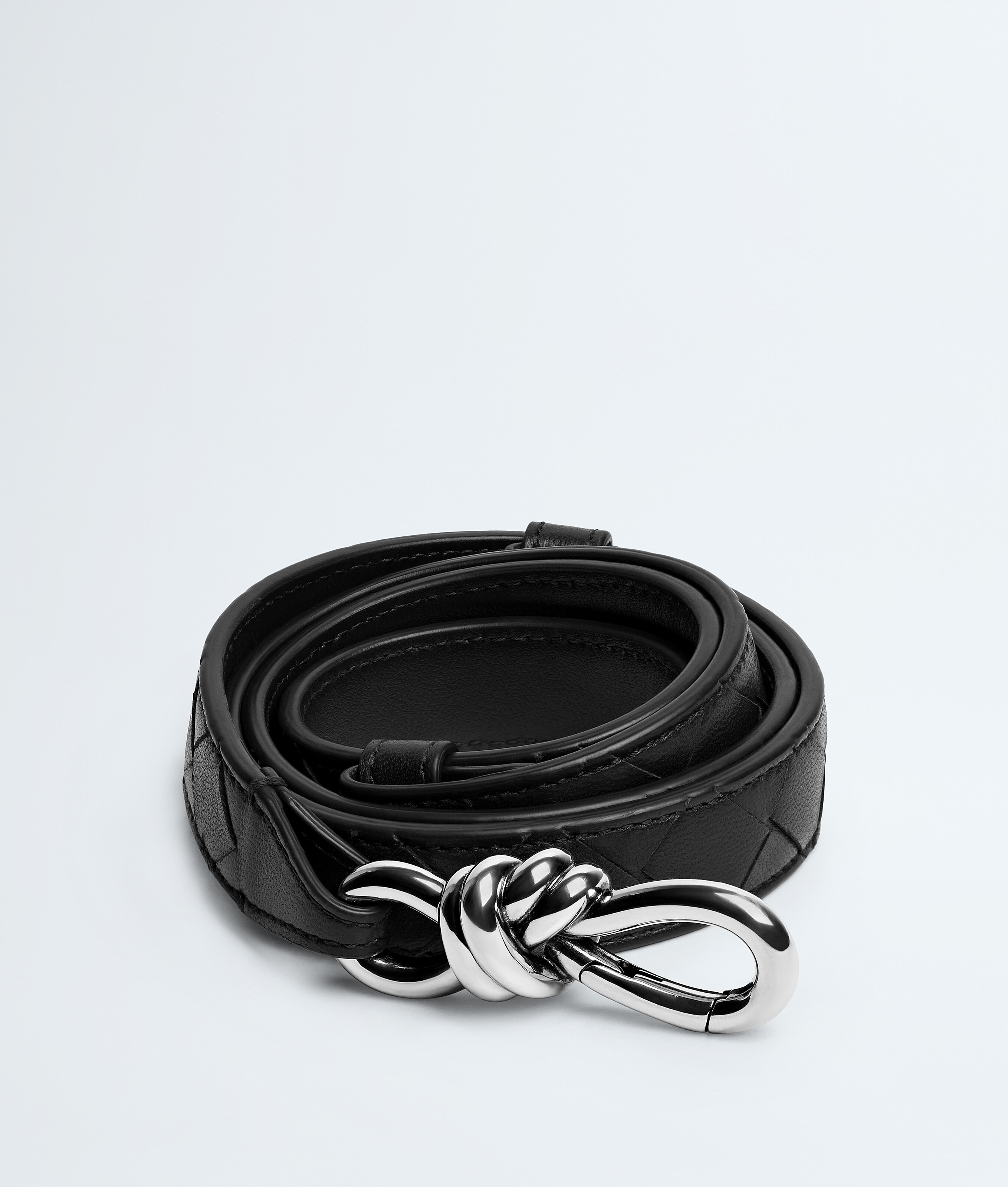 Bottega Veneta Andiamo Belt - Black - Women - 28 | Bottega Veneta