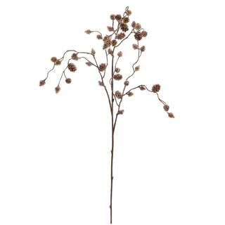 Brown Glitter Pinecone Stem by Ashland® | Michaels Stores