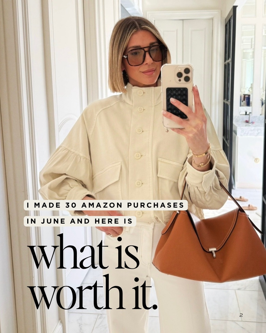 I made 30 Amazon purchases in June — here are the products worth your money!#LTKsummer

#LTKBeauty #LTKHome