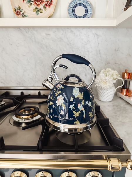 I absolutely adore this charming Laura Ashley stovetop kettle from My VQ! 💙 Linked this one and a couple other patterns and appliances, all so lovely. ✨ You can enter a giveaway to win one of these beauties on my Instagram soon! #gifted 

#LTKsalealert #LTKhome #LTKstyletip