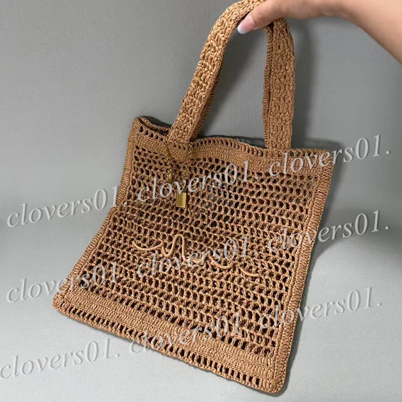 Save Big on Bulk Summer Straw Shoulder Bags (Premium/OK Quality) Fashion Beach Bags Mesh Hollow W... | DHGate