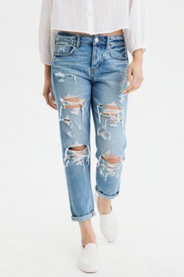 AE Selvedge Tomgirl Jean | American Eagle Outfitters (US & CA)