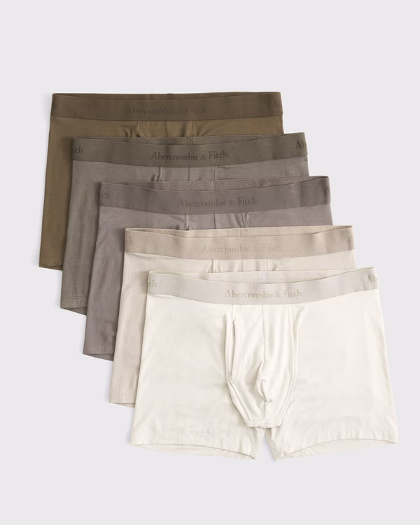 5" 5-Pack Modal Boxer Briefs | Abercrombie & Fitch (US)