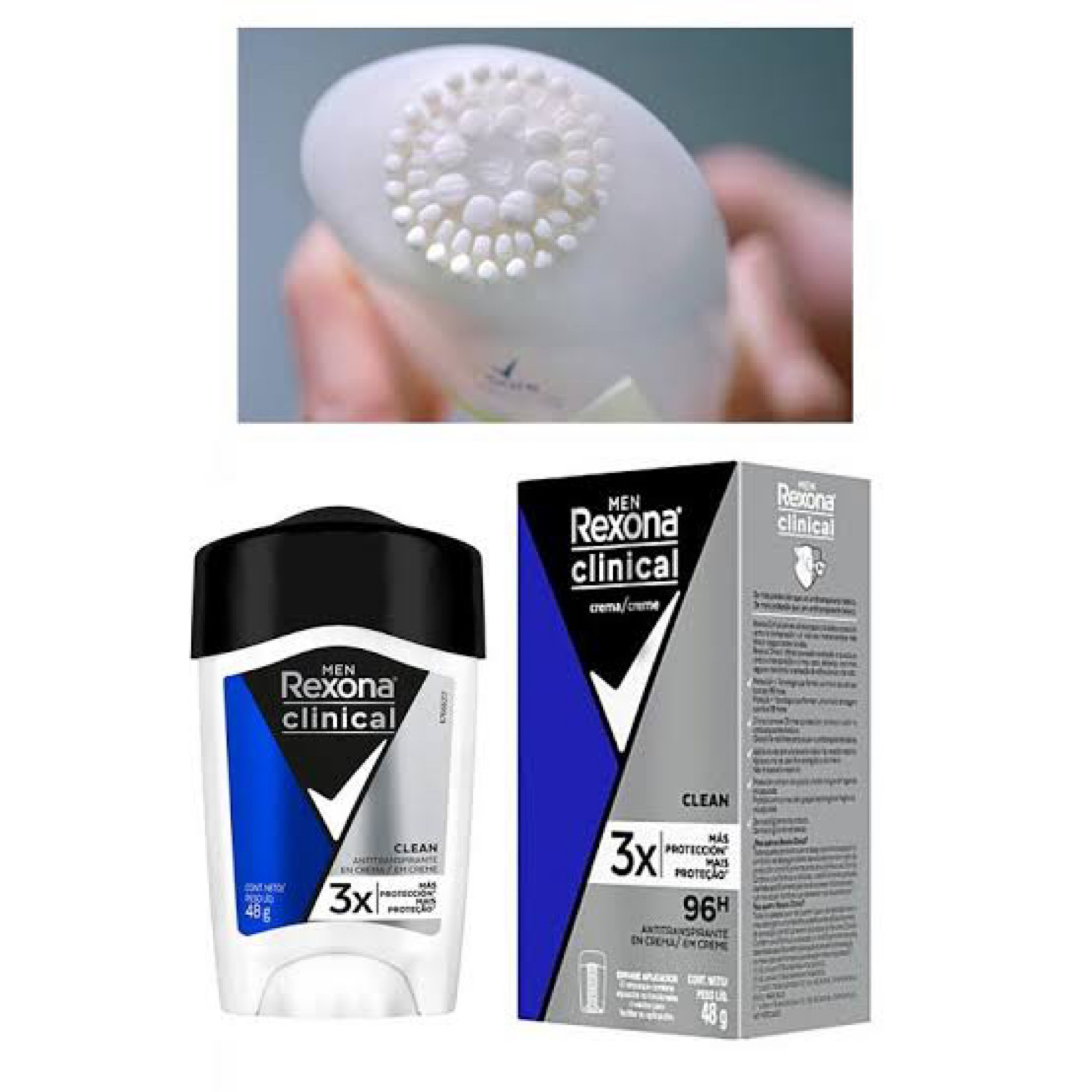 • Rexona Clinical oferece 3x mais proteção em qualquer situação*
• Sua fórmula fornece uma proteção avançada e duradoura contra a transpiração e o mau odor todos os dias
• Proteção + tecnologia formam um micro escudo contra a transpiração excessiva que dura por 96 horas
• Desodorante antitranspirante recomendado para uso diário
• A aplicação noturna produz resultados ótimos, já que permite que o desodorante Rexona Clinical forme um maior nível de proteção quando seu corpo está descansando.



#LTKbrasil