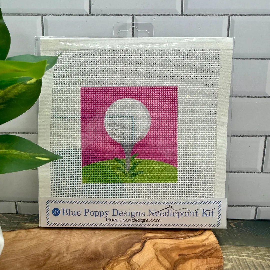 Golf Ball on Tee Needlepoint Kit - Etsy | Etsy (Global)