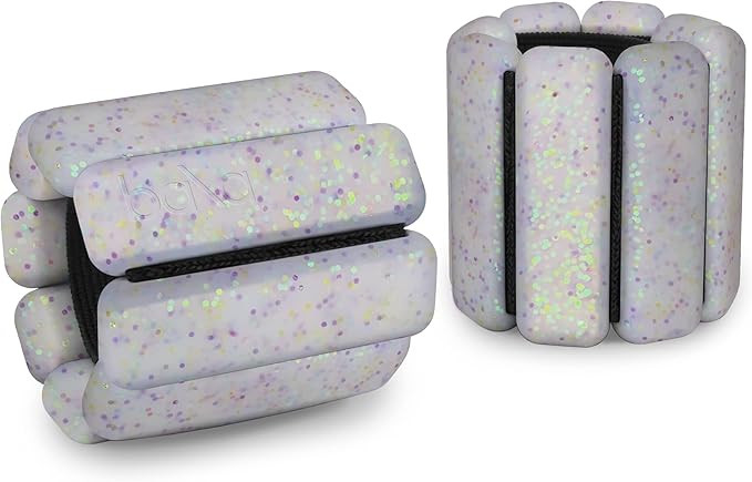 Bala Bangles - Set of 2 (1lb & 2lb Each) | Adjustable Wearable Wrist & Ankle Weights | Yoga, Danc... | Amazon (US)