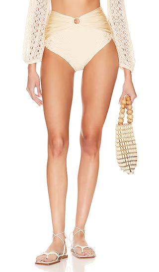 Monstera Crochet Bikini Bottom in Sand | Revolve Clothing (Global)