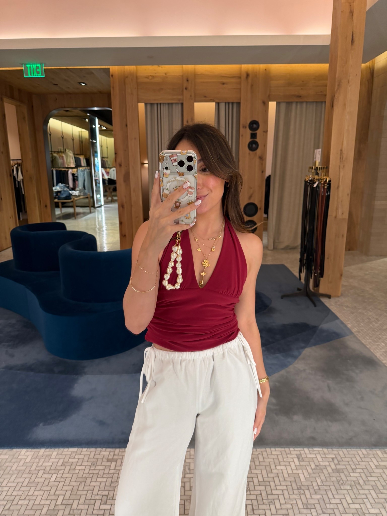 Small in both could use Xs top! 