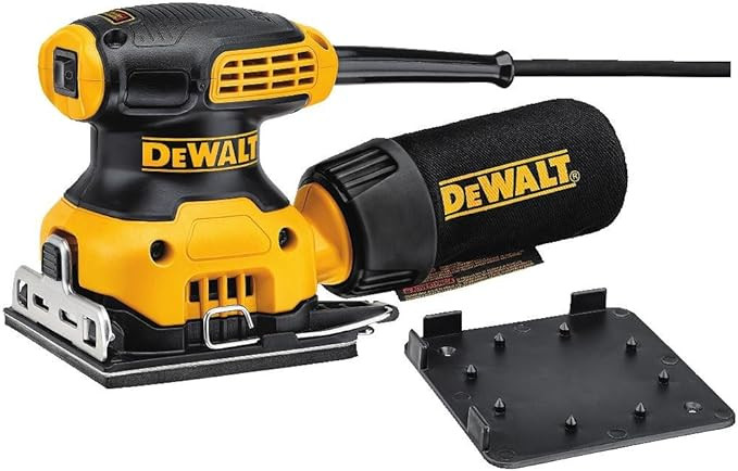 DEWALT Electric Sander, 1/4-Inch Sheet, Orbital (DWE6411) | Amazon (US)