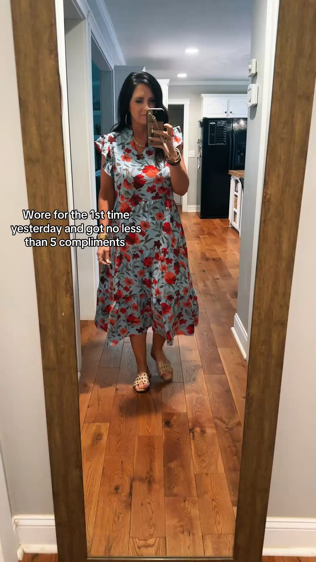 This dress was a head turner all day! 

#LTKootd #LTKdayinmylife #LTKOver40