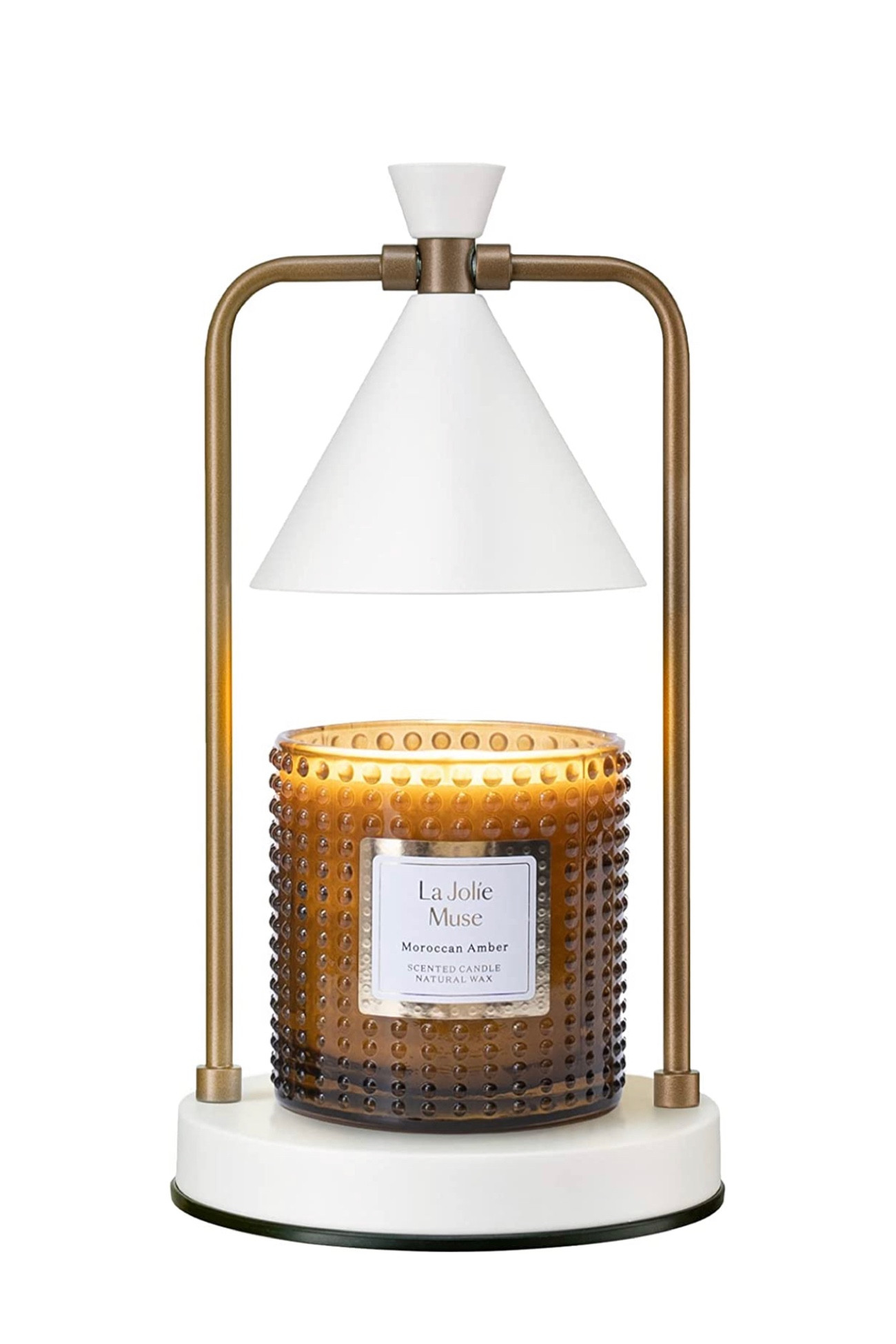 LA JOLIE MUSE Candle Warmer Lamp with Timer, Dimmable Candle Lamp, Electric Candle Melter, Compatible with Small & Large Candle, 2 Bulbs Included

#LTKunder50 #LTKhome #LTKFind