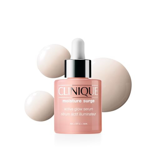 Clinique Moisture Surge Active Glow Serum with Lactic Acid, Hyaluronic Acid + Vitamin C | Hydrating, Lightweight + Oil Free​, 1 fl. oz. | Amazon (US)
