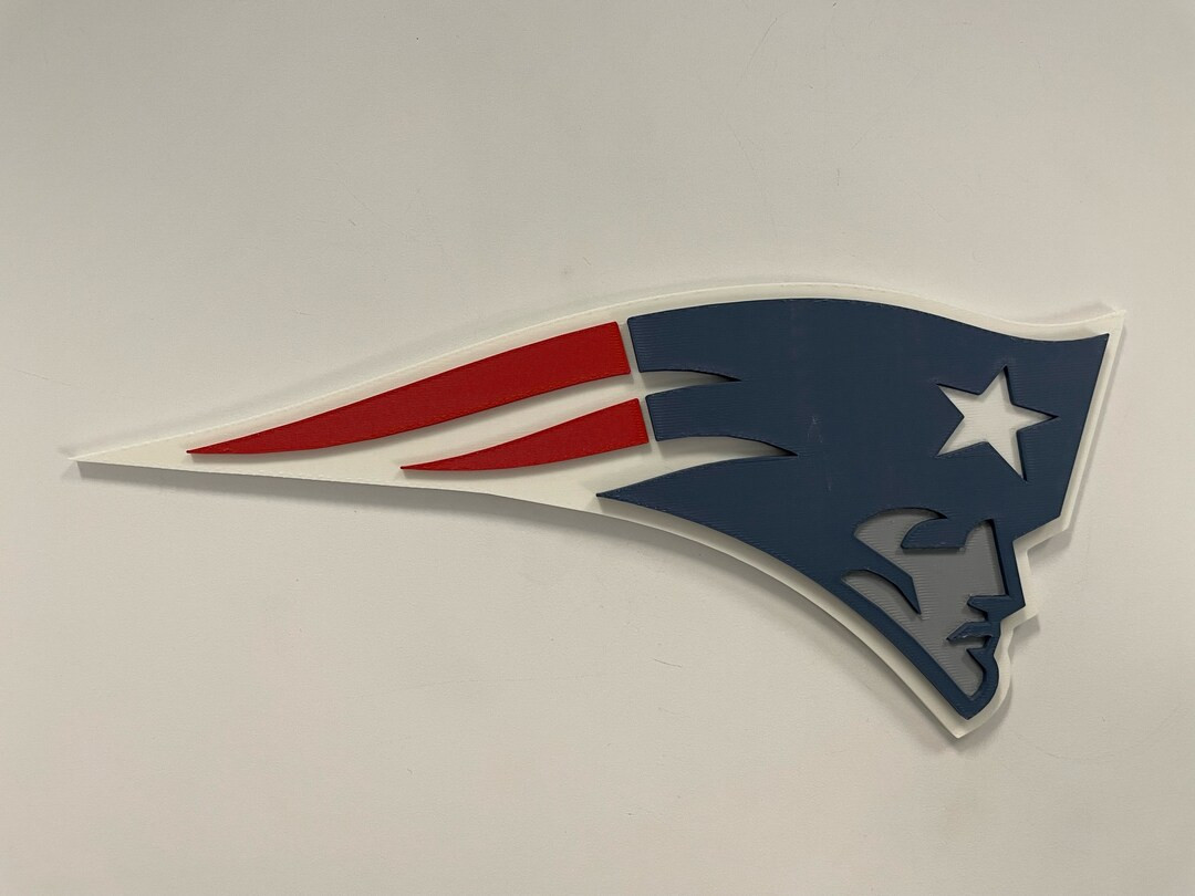 Patriots Custom 3D Printed Man Cave Wall Art - Etsy | Etsy (US)