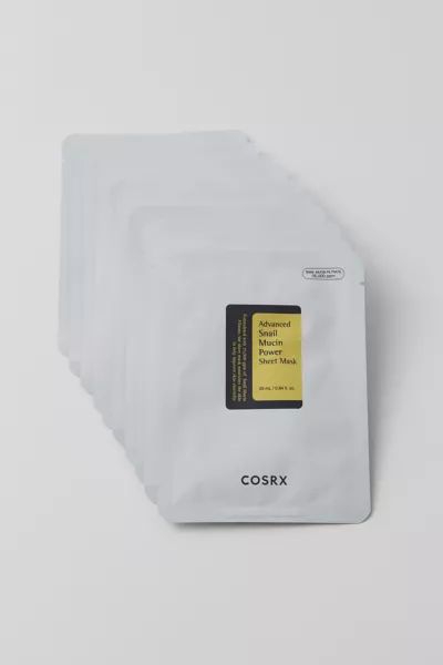 COSRX Advanced Snail Mucin Power Sheet Mask 10-Pack | Urban Outfitters (US and RoW)