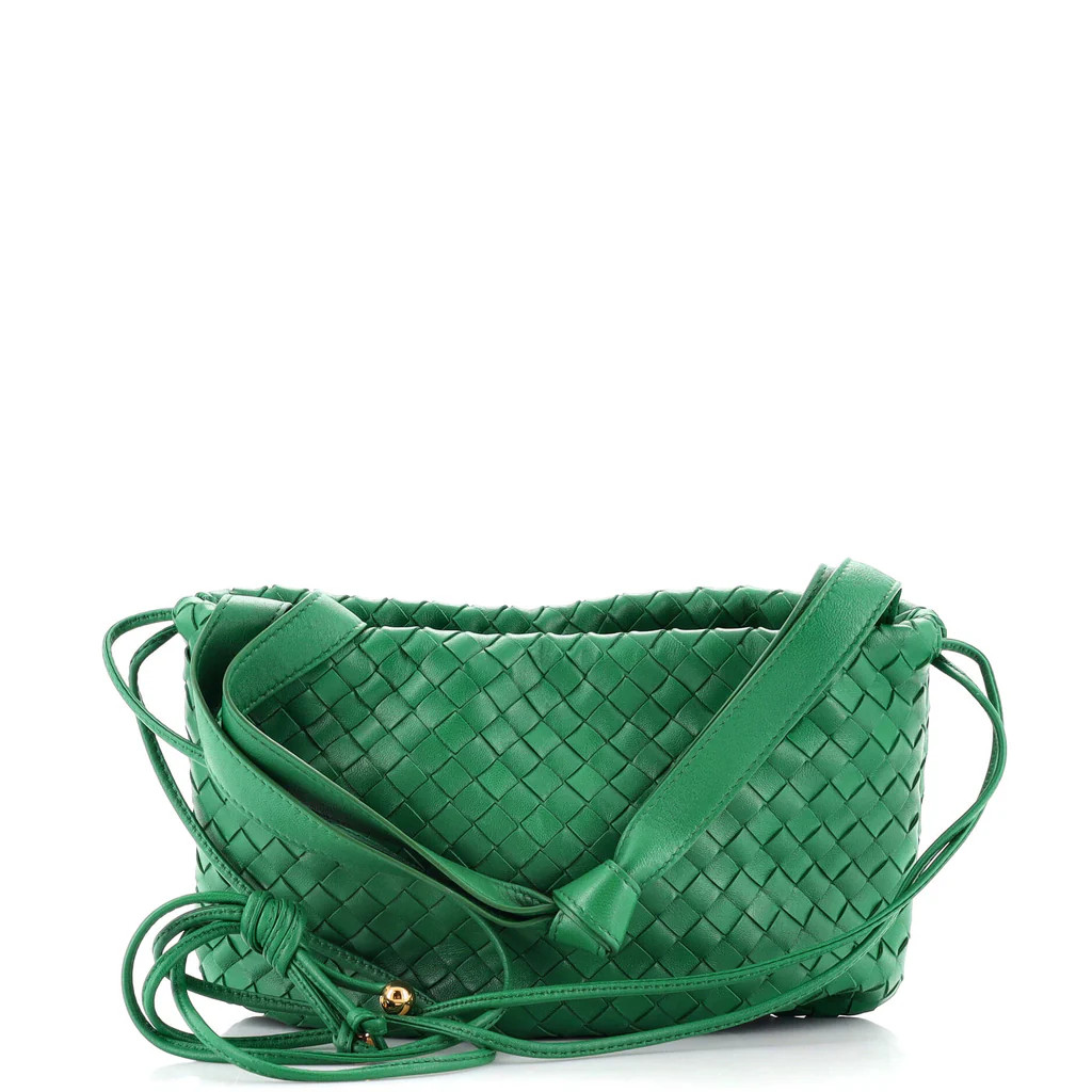 Bulb Shoulder Bag Intrecciato Nappa Small | Rebag