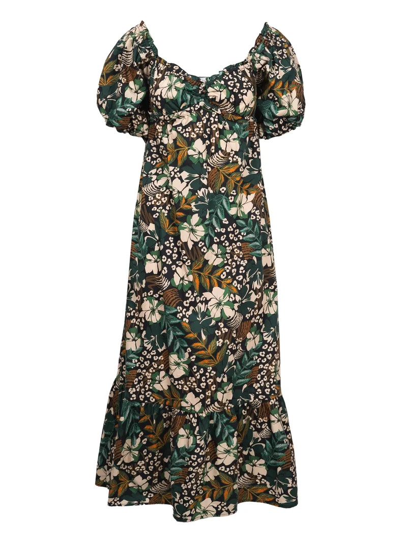 Jessica Simpson Women's Evia Maxi Dress, Sizes XS-XL | Walmart (US)