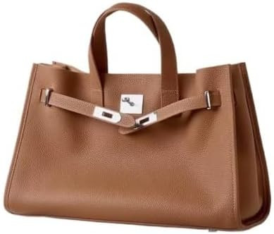 Leather Totes Handbag Shoulder Bag Sling Hobo Commuter Crossbody Bag Large Capacity Locker Versat... | Amazon (US)