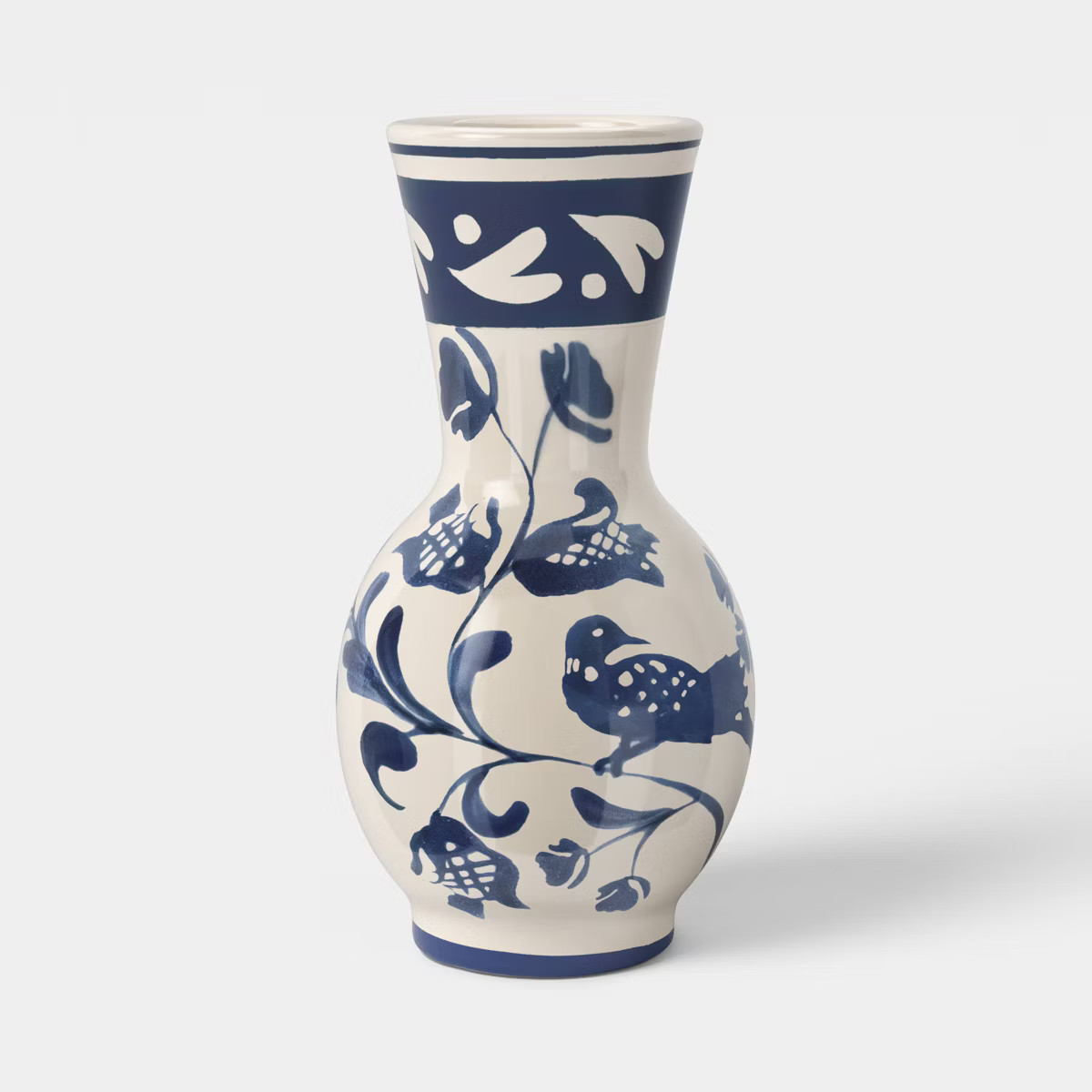 Blue Painted Ceramic Bud Vase - Threshold™ | Target
