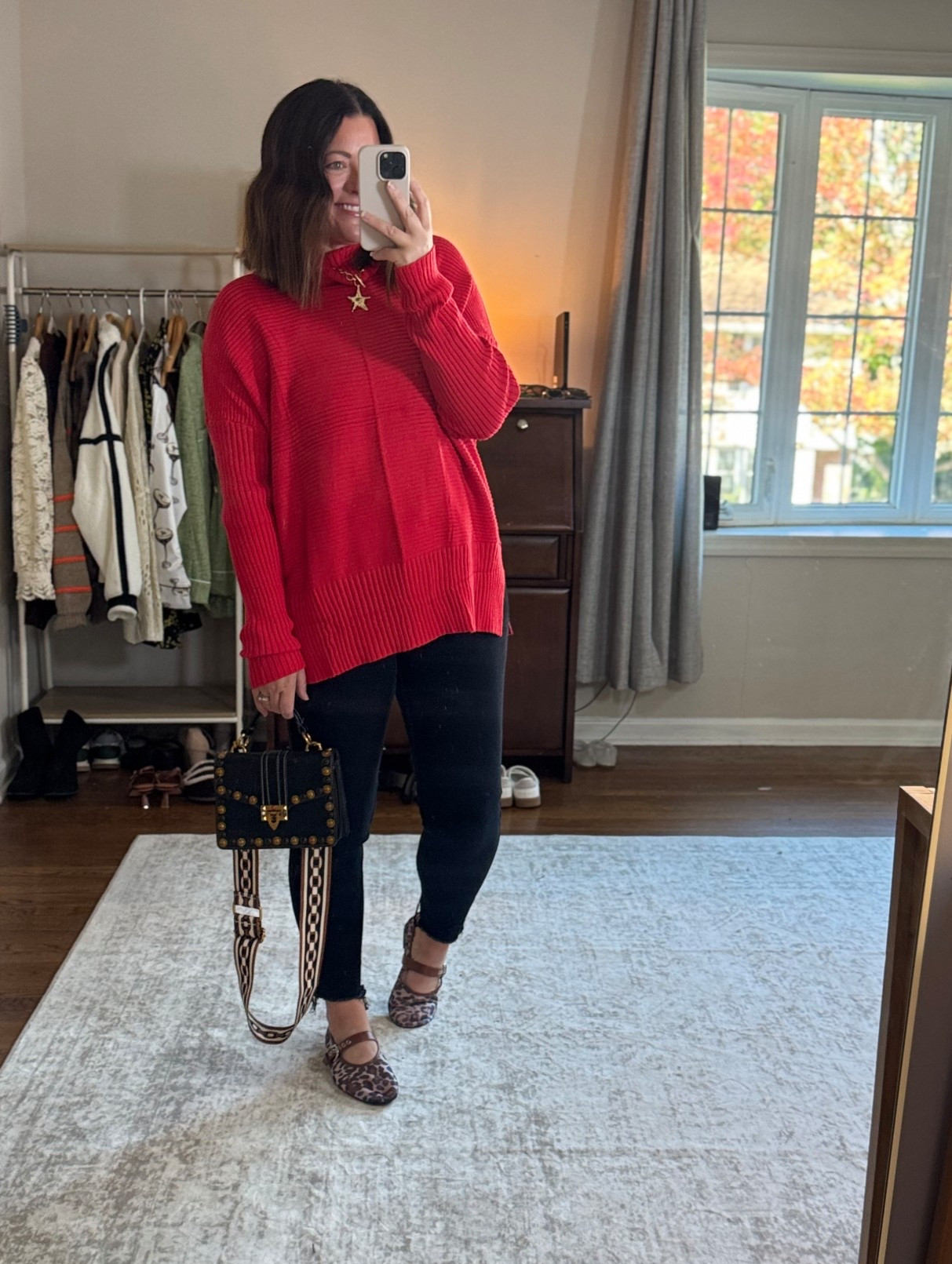 Red + black + 🐆 = 🫶🏻🫶🏻🫶🏻

#LTKSeasonal #LTKStyleTip #LTKFindsUnder50