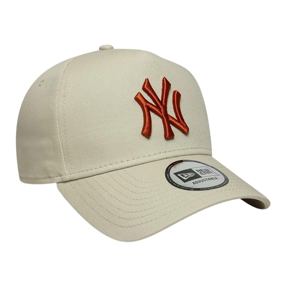 New Era - Gorra new era beige yankees league ess e-frame neyyan stnwmf - Accessories - unisex - Beige - ONE SIZE - | Miinto ES