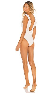 Click for more info about eberjey So Solid Loreta One Piece in Ecru from Revolve.com