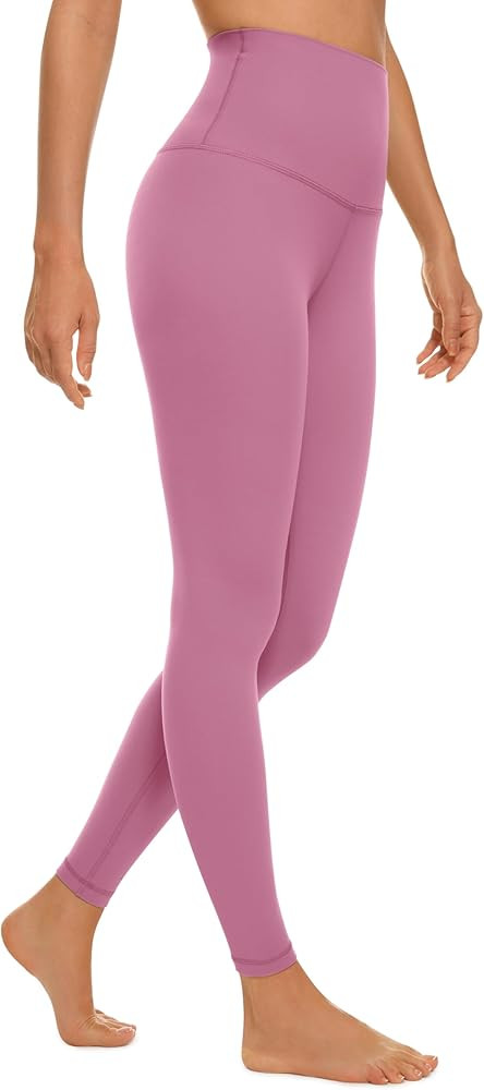 CRZ YOGA Butterluxe Super High Waist Leggings 25"- Buttery Soft Womens Yoga Pants Workout Over Be... | Amazon (US)